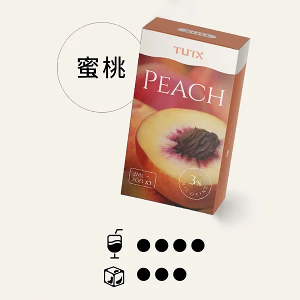 TUTX煙彈拋棄式煙彈百香口味-通用悅刻Relx Sp2s煙彈一代主機