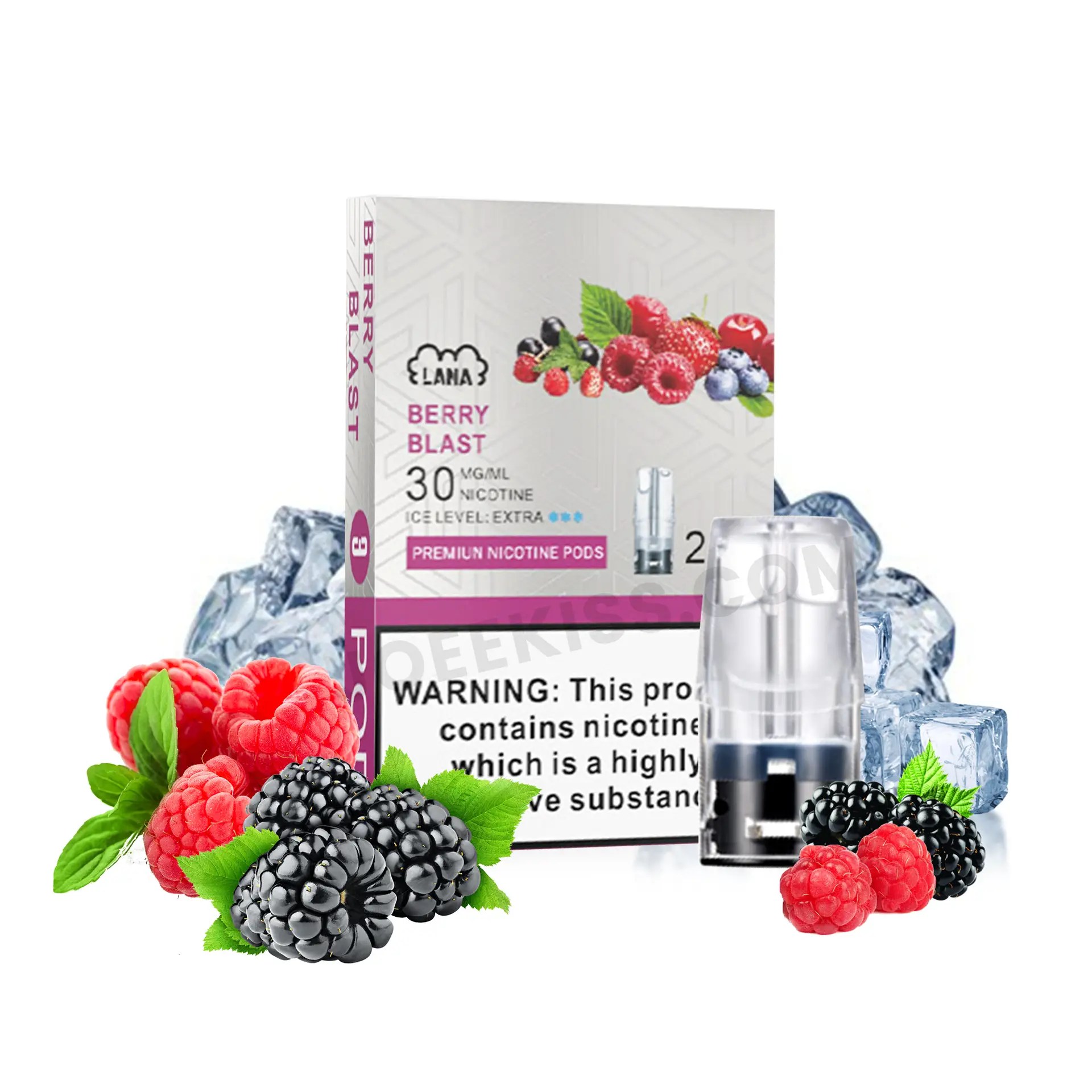 lana煙彈莓果口味一代主機通用