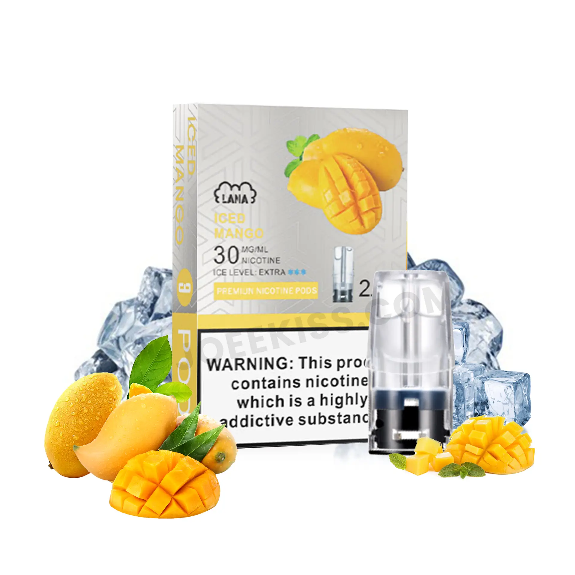 lana煙彈芒果口味一代主機通用