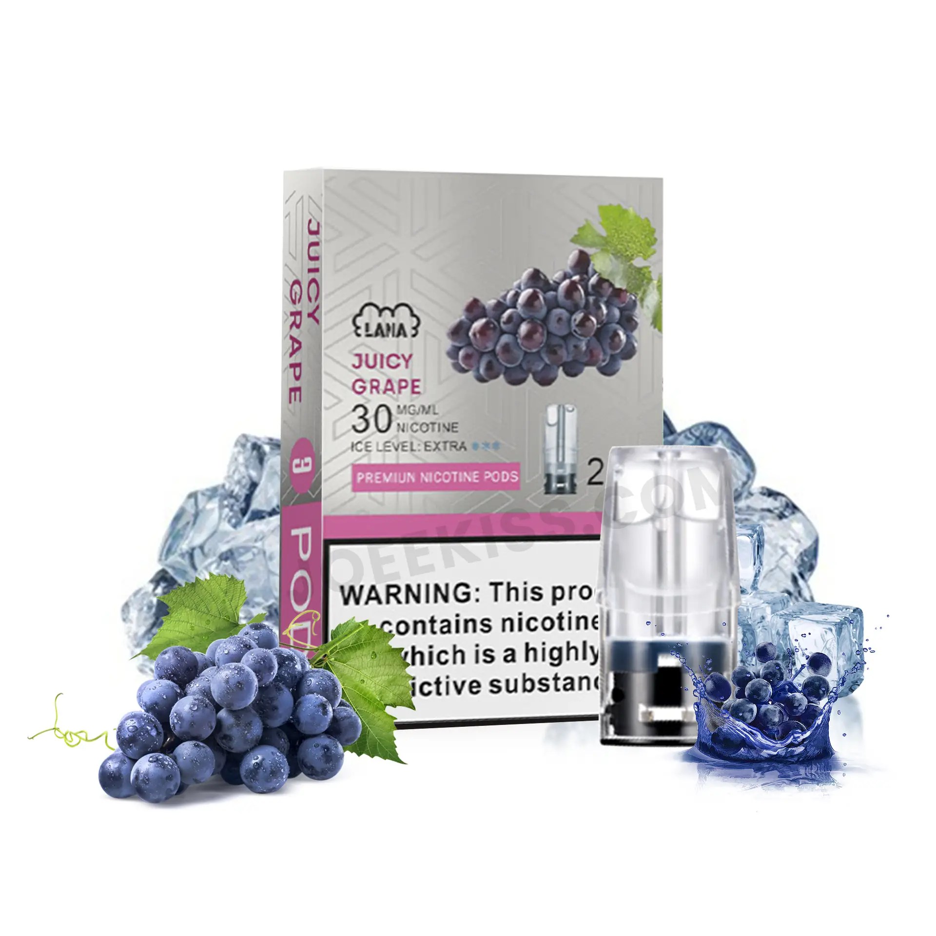 lana煙彈葡萄口味一代主機通用