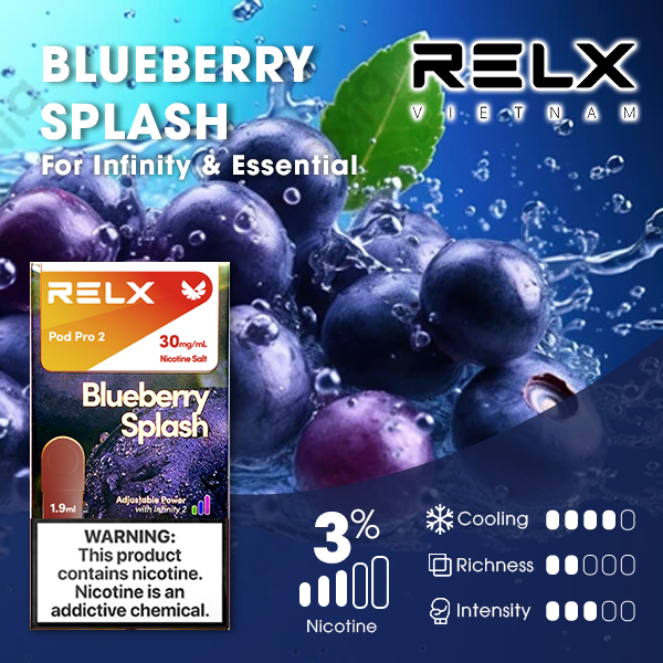 RELX電子煙彈│悅刻煙彈糖果六代Relx infinity -藍莓口味